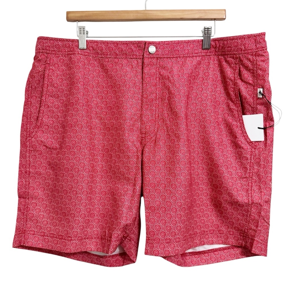Onia The Calder Swim Trunks 7.5 Sunflower Geo NWT 38